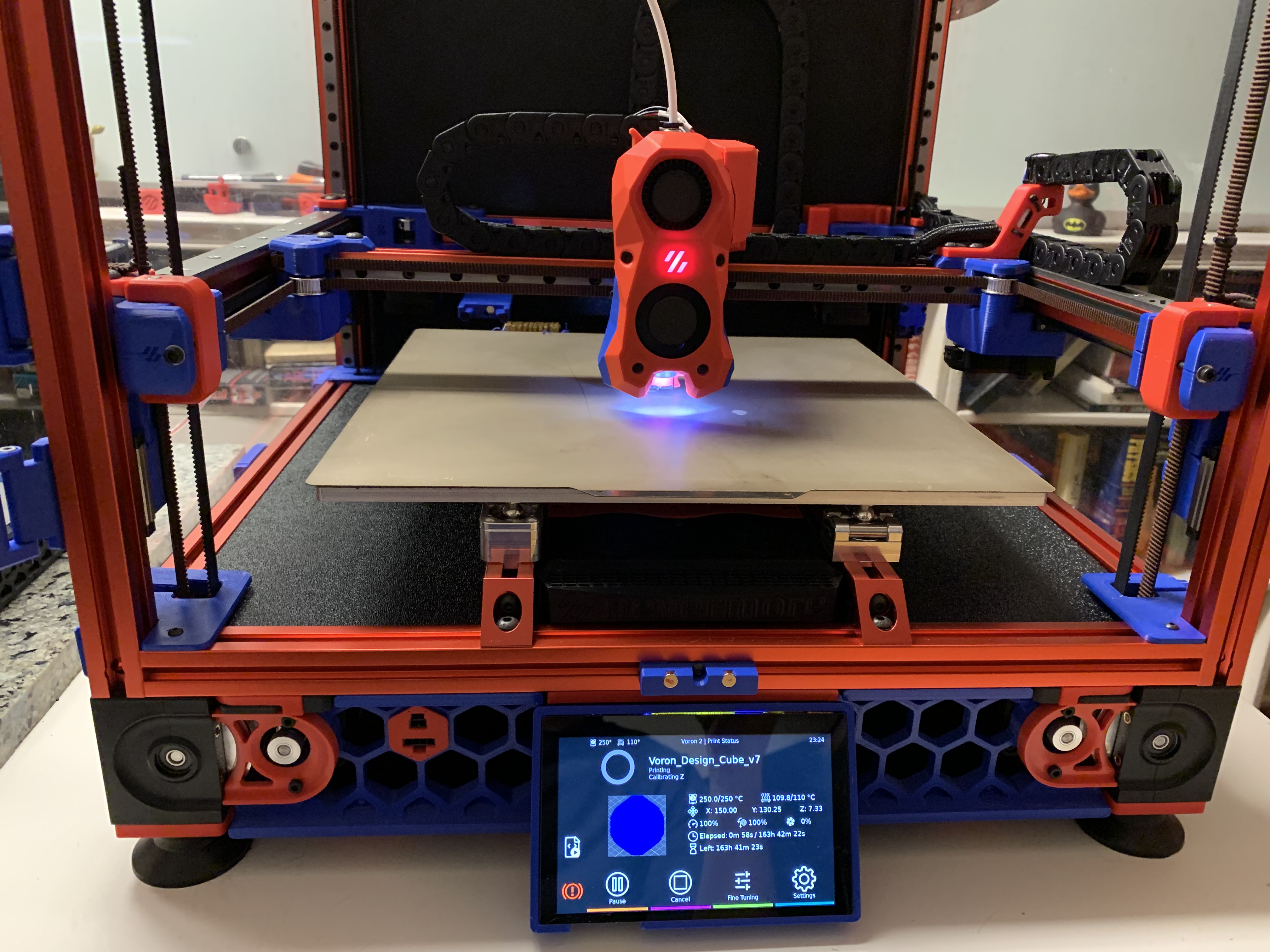 Voron V2 #3415 mid-print